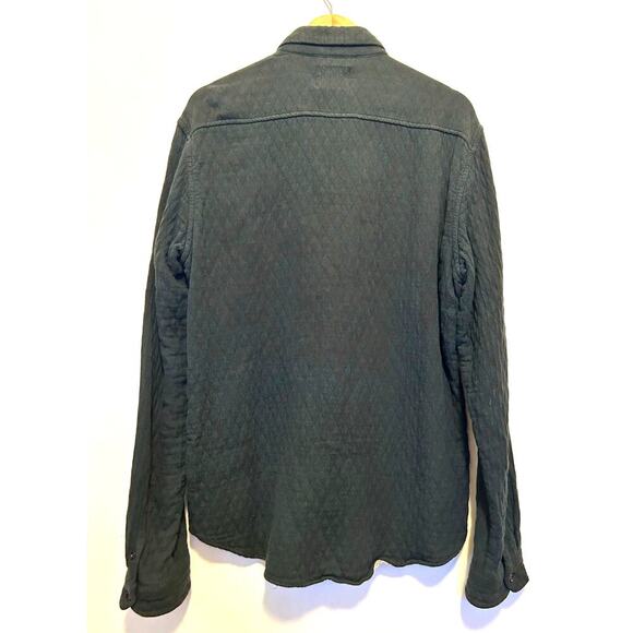 Scotch & Soda Olive Green Quilted Couture Button Down Size XL - Picture 2 of 8